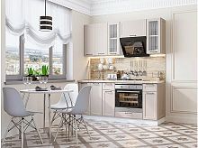 Модульный кухонный гарнитур Барселона-01 кашемир 2140x1800x600