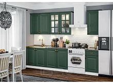 Кухонный гарнитур Престиж браш мени грин 2140x2000x600