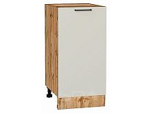 Шкаф нижний с 1-ой дверцей Флэт Cashmere In 2S/Дуб Вотан 816*400*478