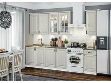 Кухонный гарнитур Престиж браш лайт грей 2140x2000x600