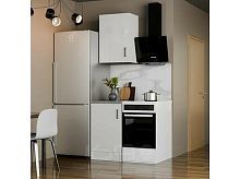 Кухонный гарнитур Уют белый 2155x500x600