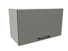 Шкаф ВГ600 верхний горизонтальный Сиэль Ян БЕЛ/МОНБЛАН/СОФТ Ф85