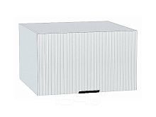 Шкаф верхний горизонтальный глубокий Евро Лайн Белый / Белый 358*600*574