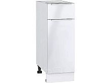 Шкаф нижний с 1-ой дверцей и ящиком Фьюжн Н 301 Angel-Белый