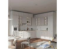 Модульный кухонный гарнитур Шале white dreamline 2690x3600/2800x600