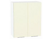 Шкаф верхний с 2-мя дверцами Терра Ваниль софт Белый 716*600*318