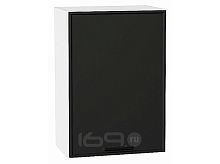 Шкаф верхний с 1-ой дверцей Фрейм Stormy Silk Белый 716*500*324