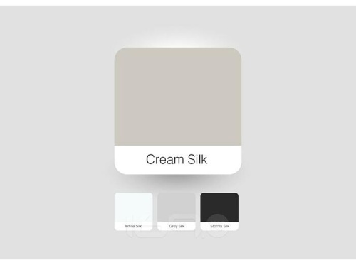 Модульный кухонный гарнитур Фрейм-05 cream silk 2340x2400x600 фото 4