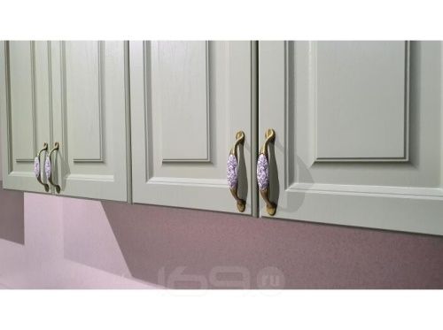 Модульный кухонный гарнитур Ницца-02 Зеленый | 330 см фото 6