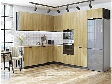 Модульный кухонный гарнитур Евро 2140x2150/2800x600