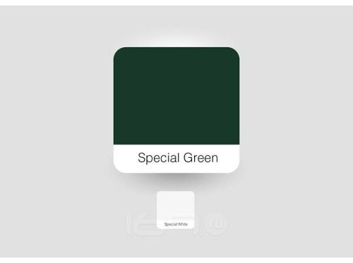 Модульный кухонный гарнитур Дублин-03 special green 2140x1950x600 фото 3