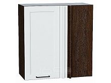 Шкаф верхний прямой угловой Барселона Белый Graphite 716*700*351