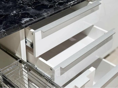 Модульный кухонный гарнитур Фьюжн angel 2330x2500x600 фото 3